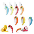 Dolphin Shape Folding Mini Ceramic Knife Kitchen Tool Vegetable Fruit Knives